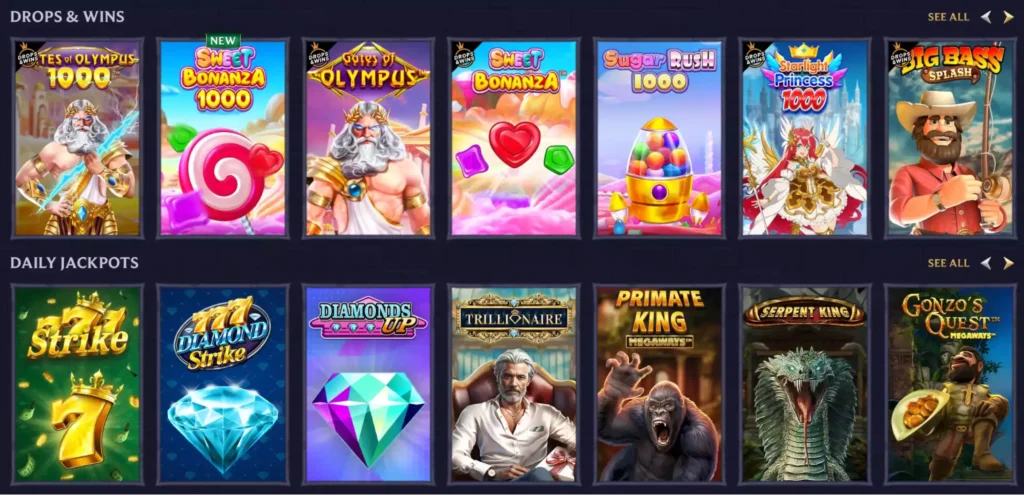 Lolajack Jackpot Games